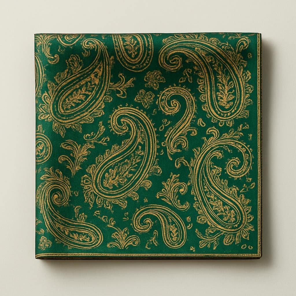Ascot Silk Pocket Square