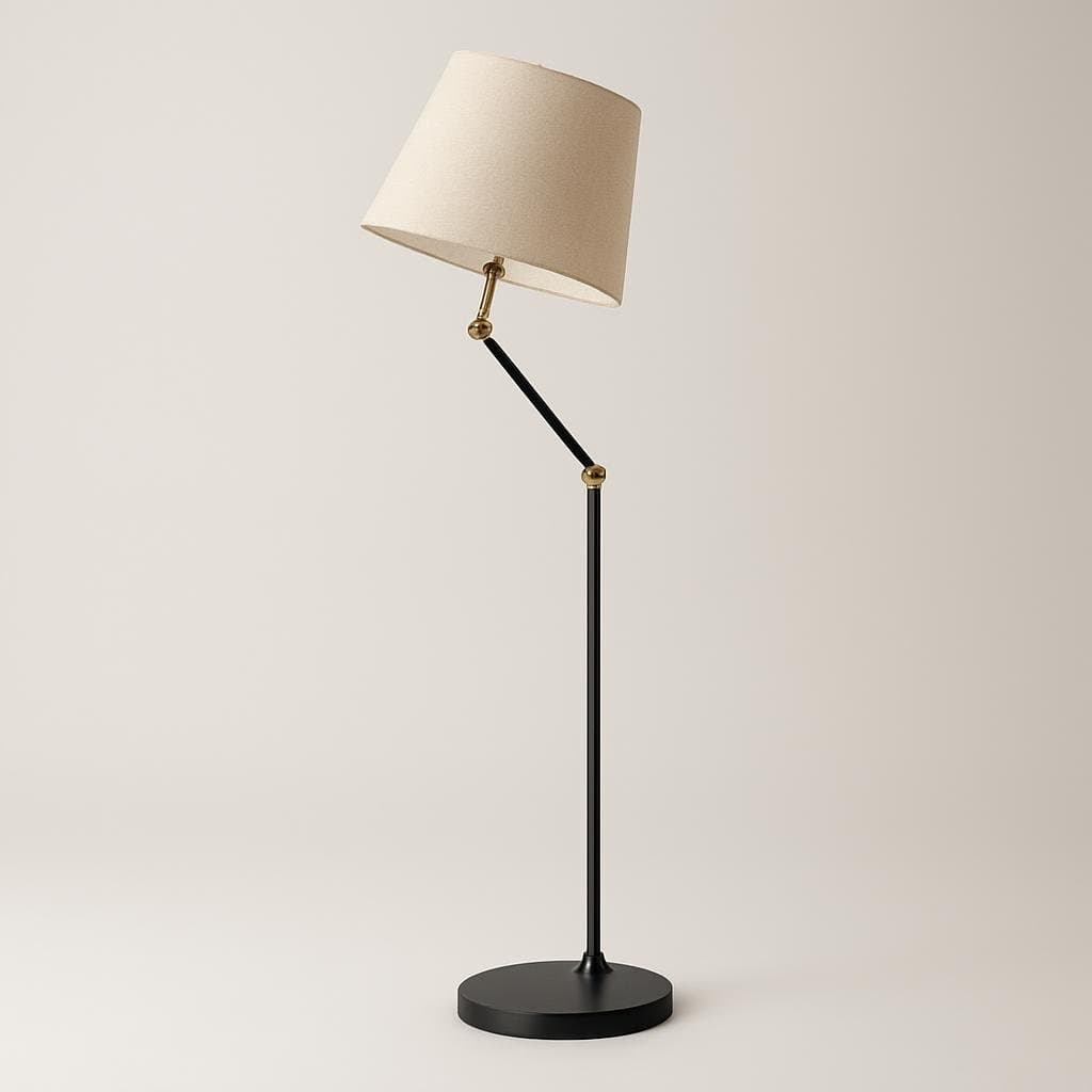 Cormorant Swing Arm Floor Lamp