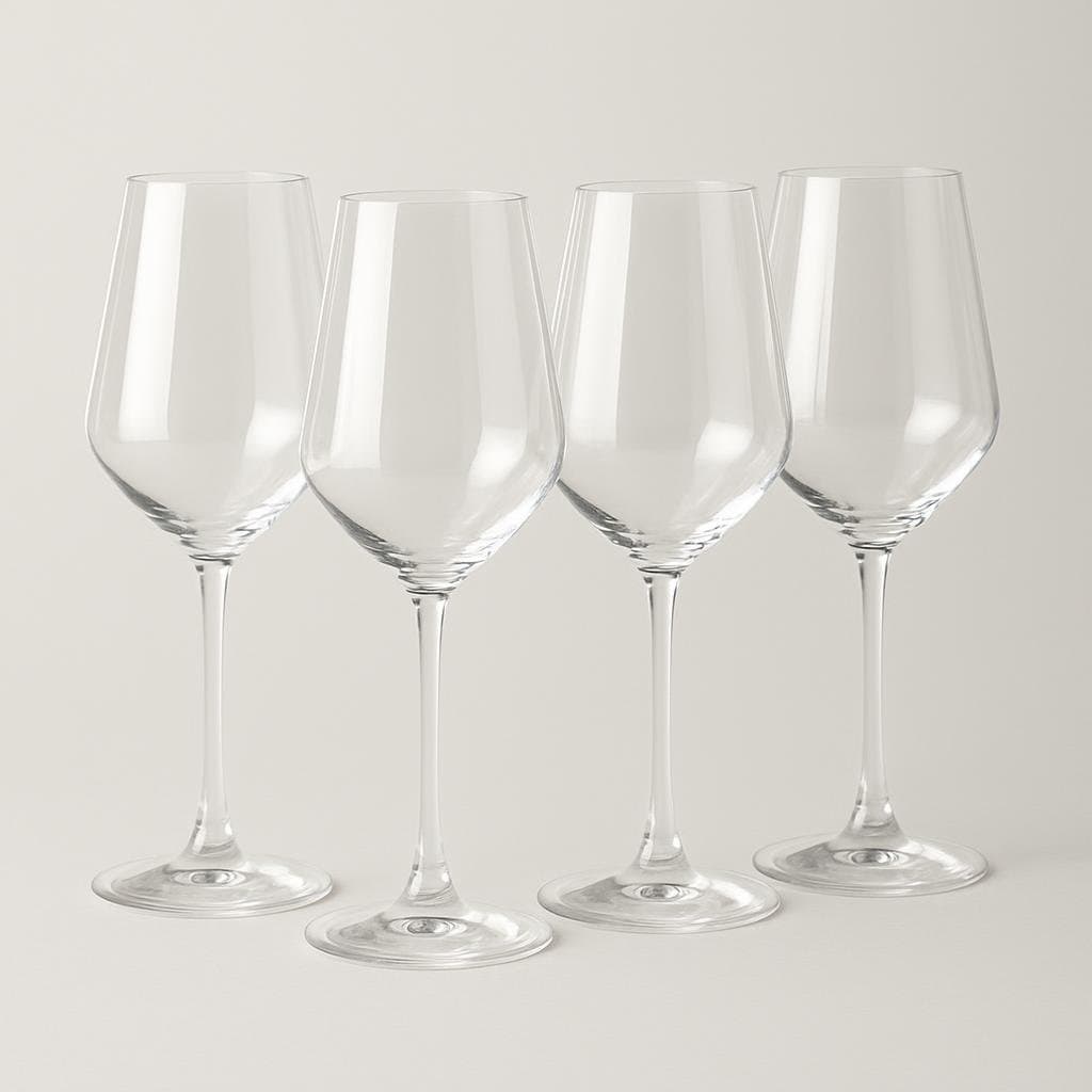 Finch Crystal Wine Glasses (Set of 4)