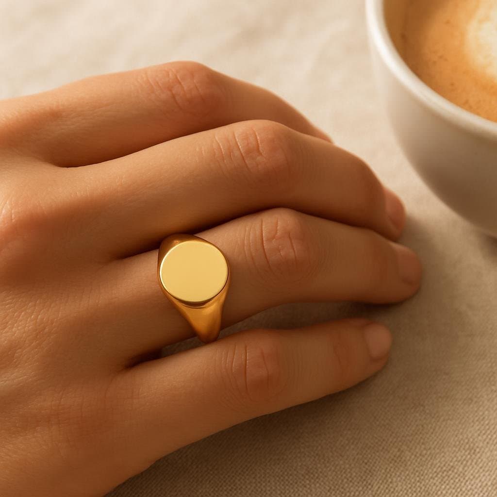 Gold Signet Ring