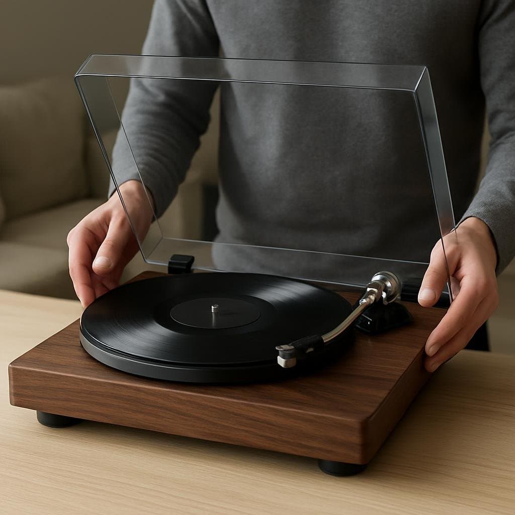 Groove Belt-Drive Turntable