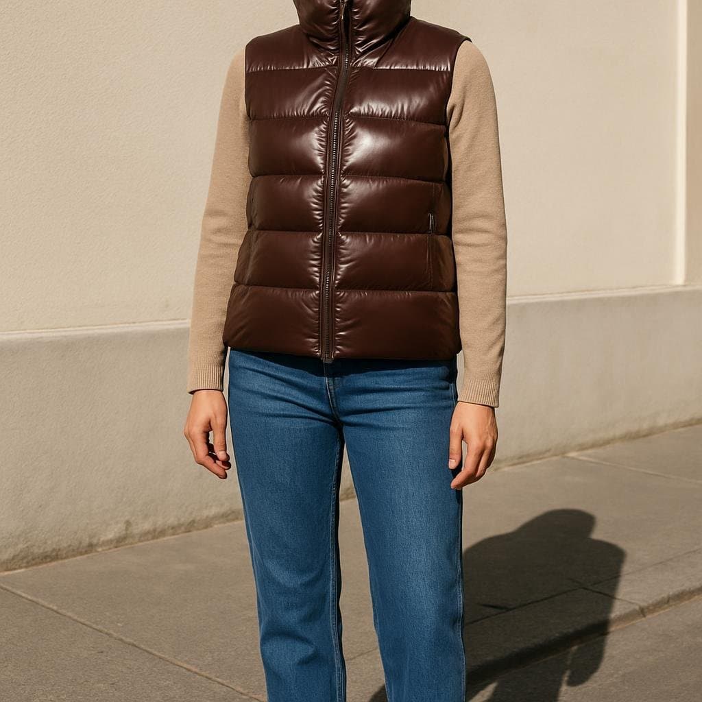 Nylon Puffer Vest