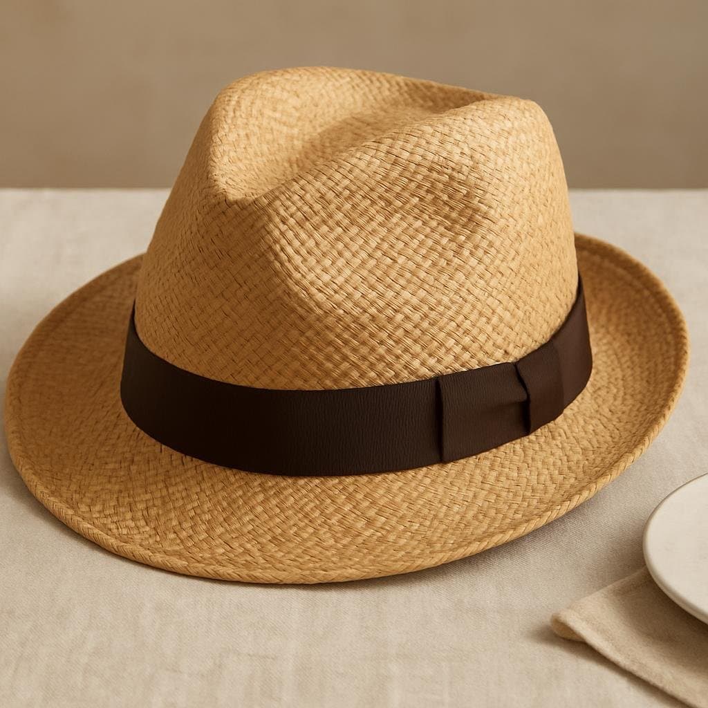 Straw Fedora