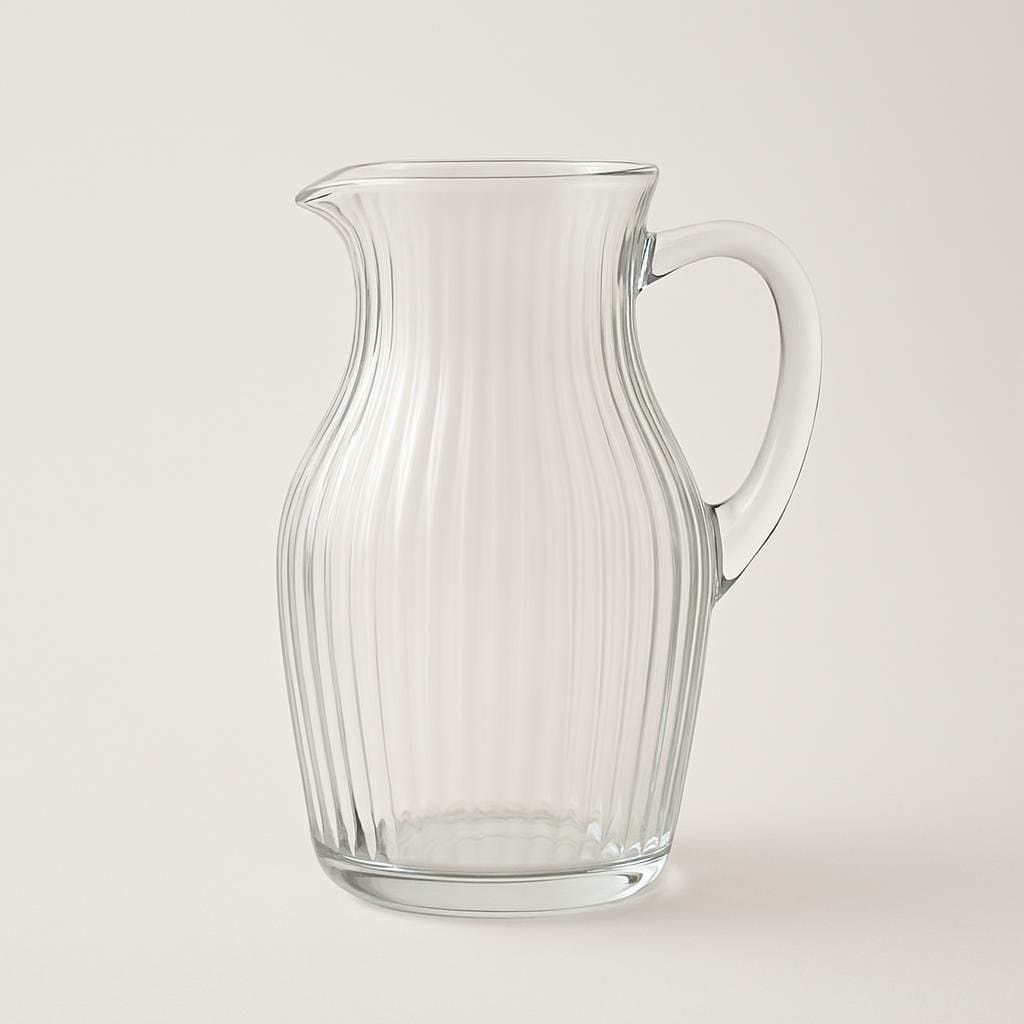 Tamarisk Glass Water Pitcher