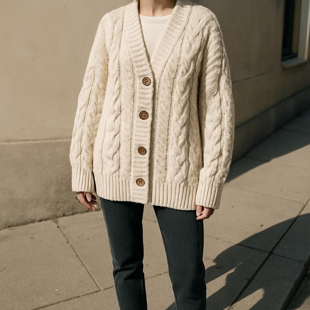 Chunky Knit Cardigan