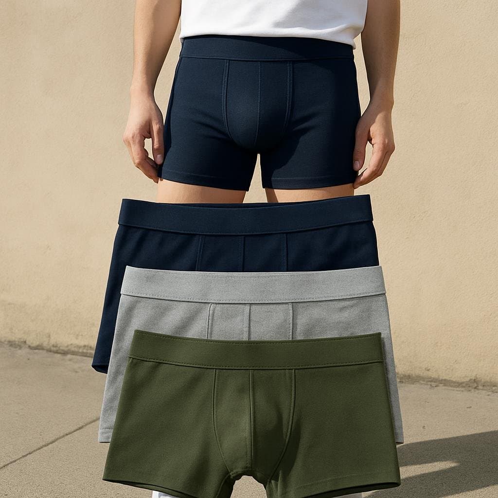 Cotton Boxer Briefs (3-Pack)