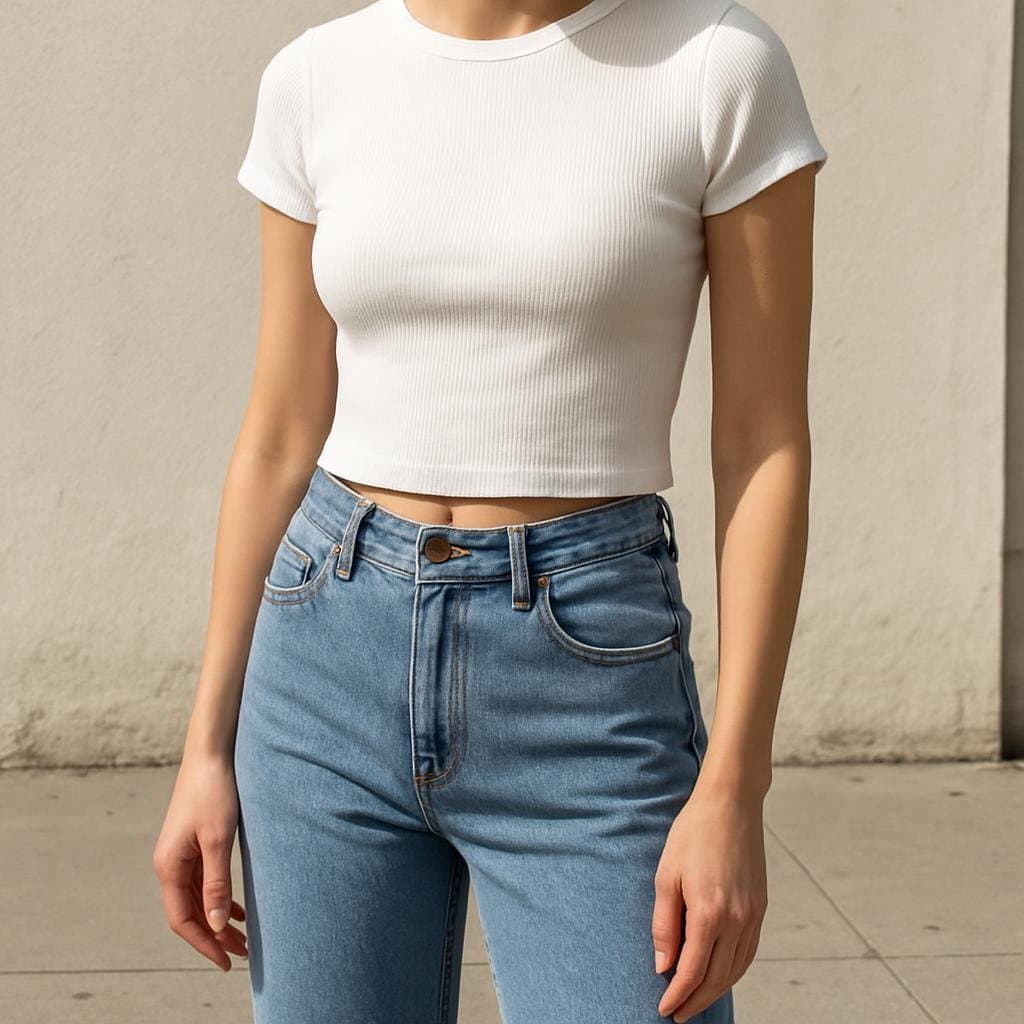 Cropped Baby Tee
