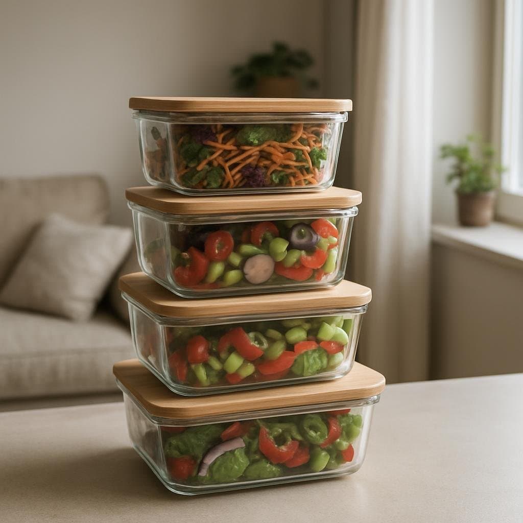 Glass Food Storage Set