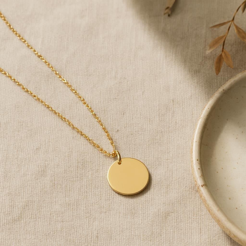 Initial Pendant Necklace