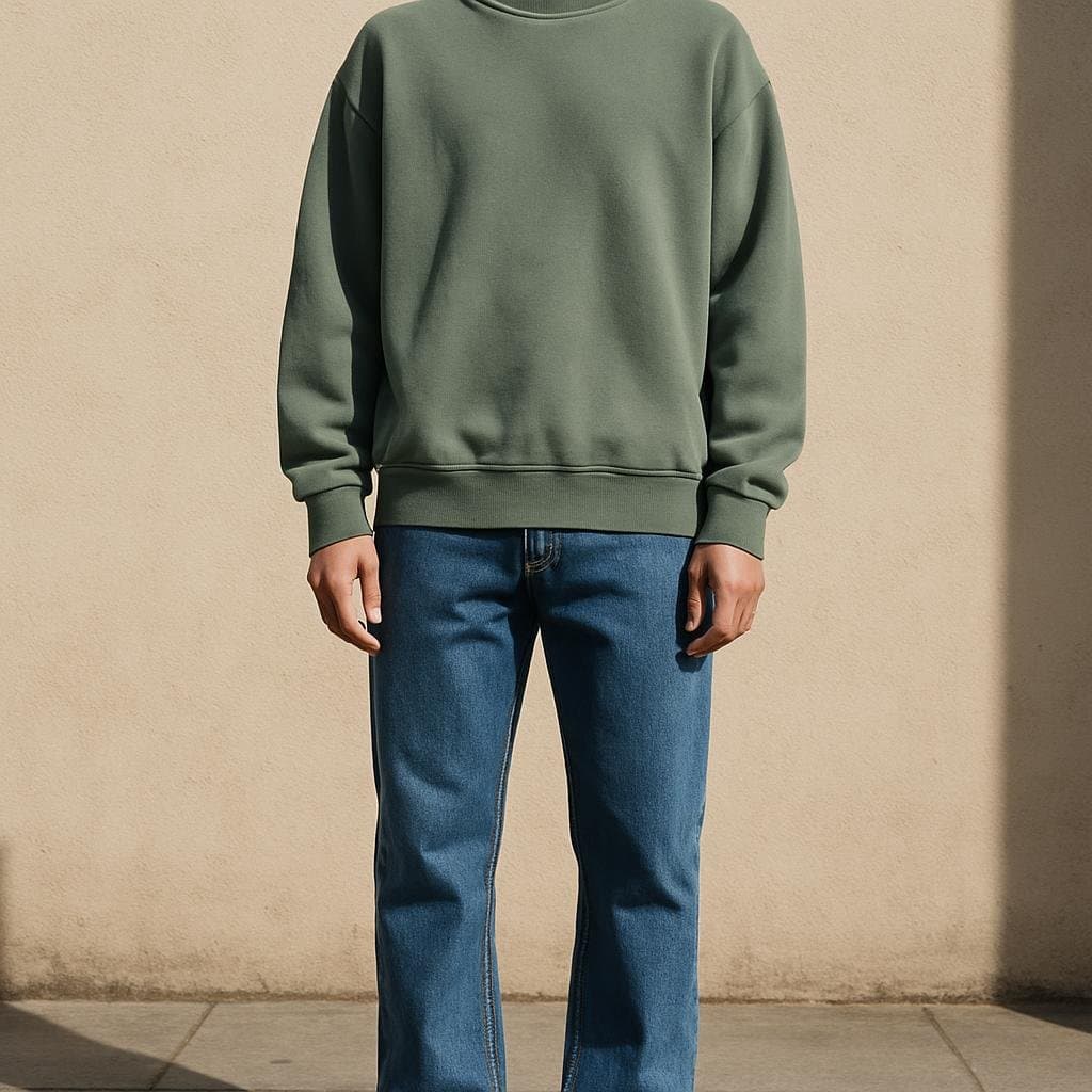 Oversized Crewneck Sweatshirt