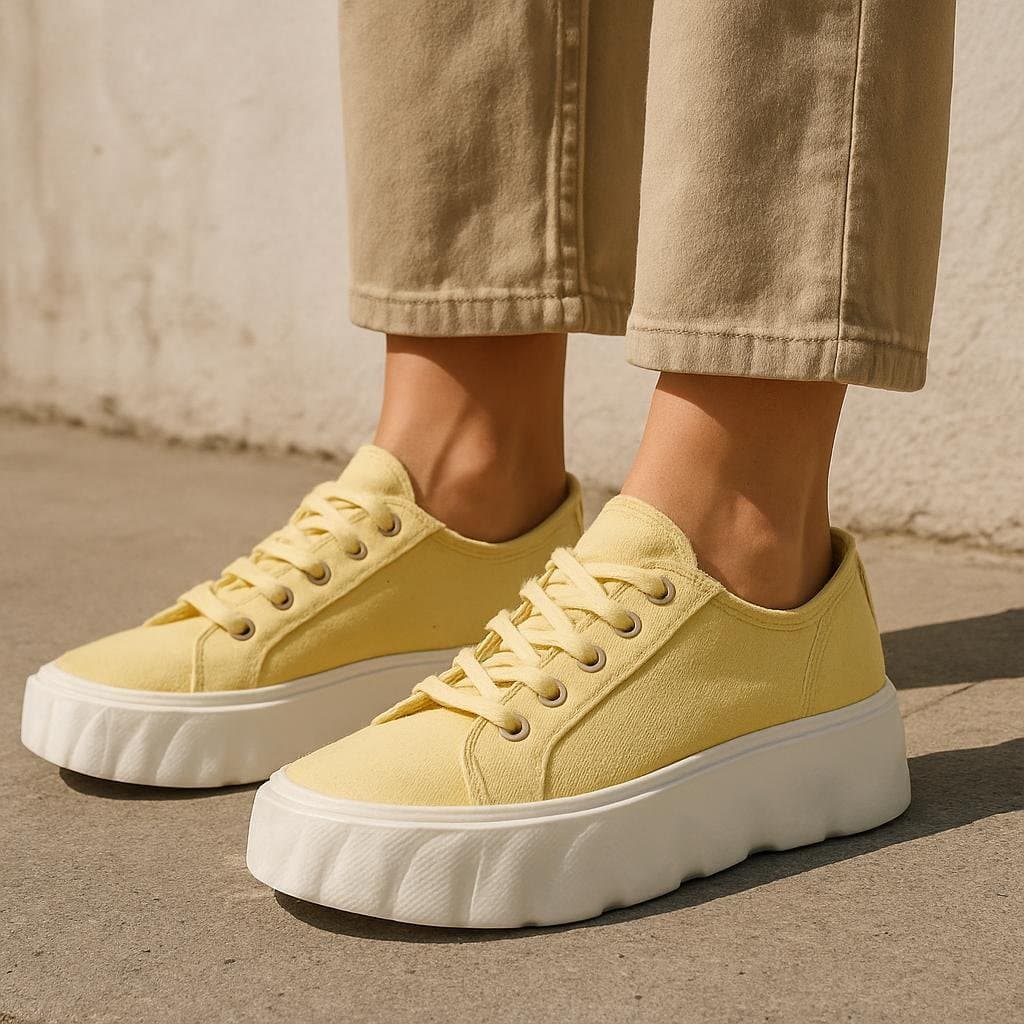 Platform Canvas Sneaker