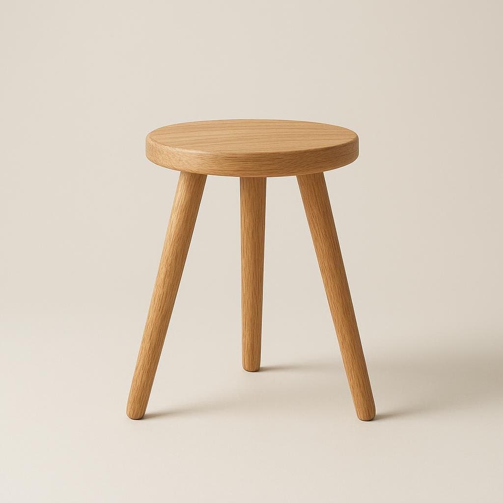 Staple Oak Stool