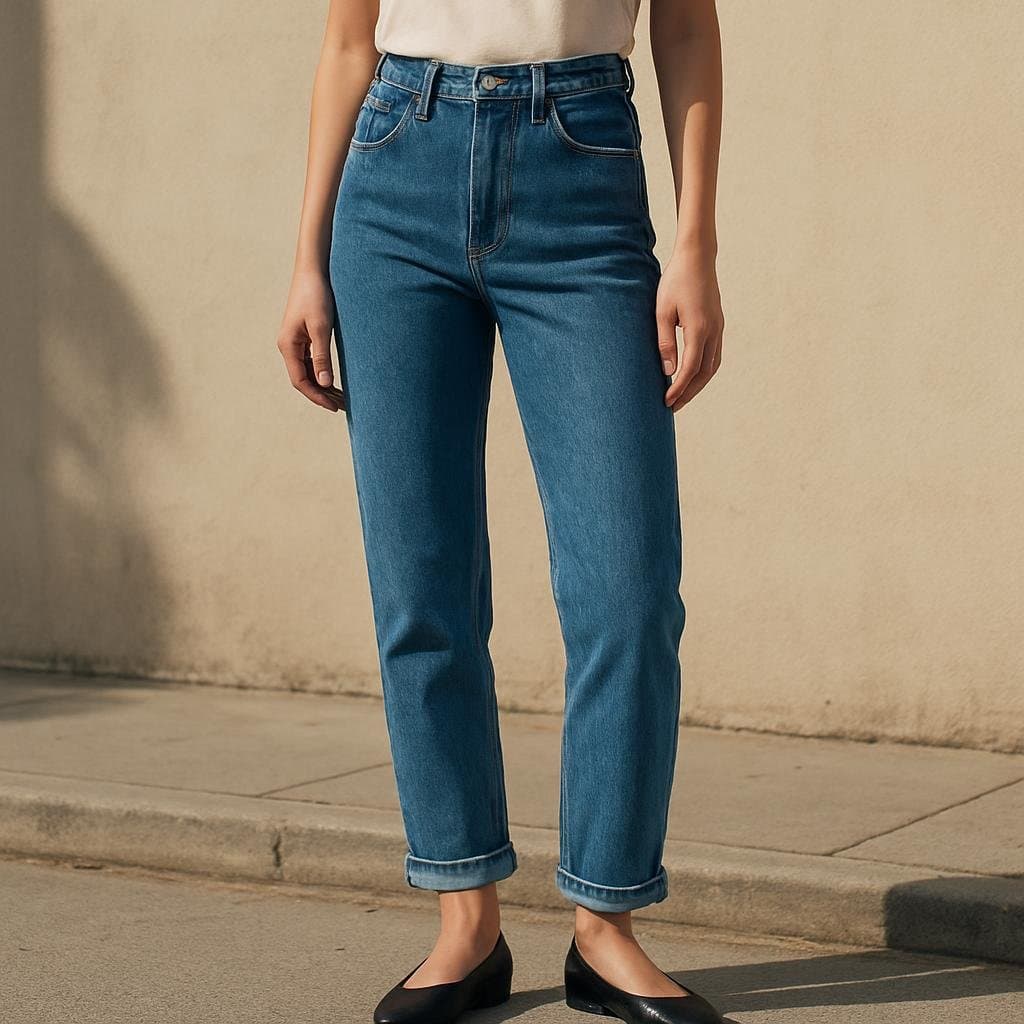 Straight-Leg Vintage Jeans