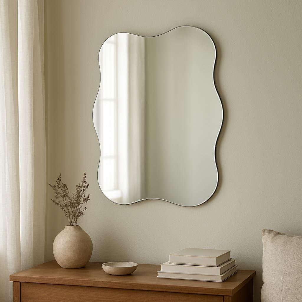 Wavy Wall Mirror