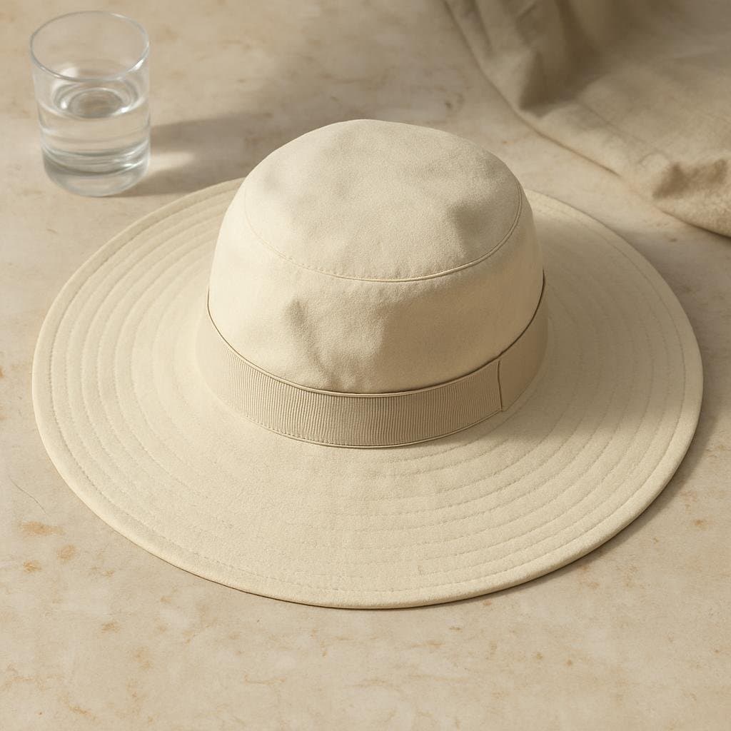 Wide-Brim Sun Hat
